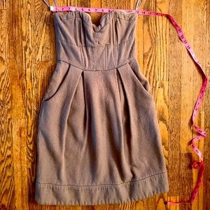 H&M boned corset dress
